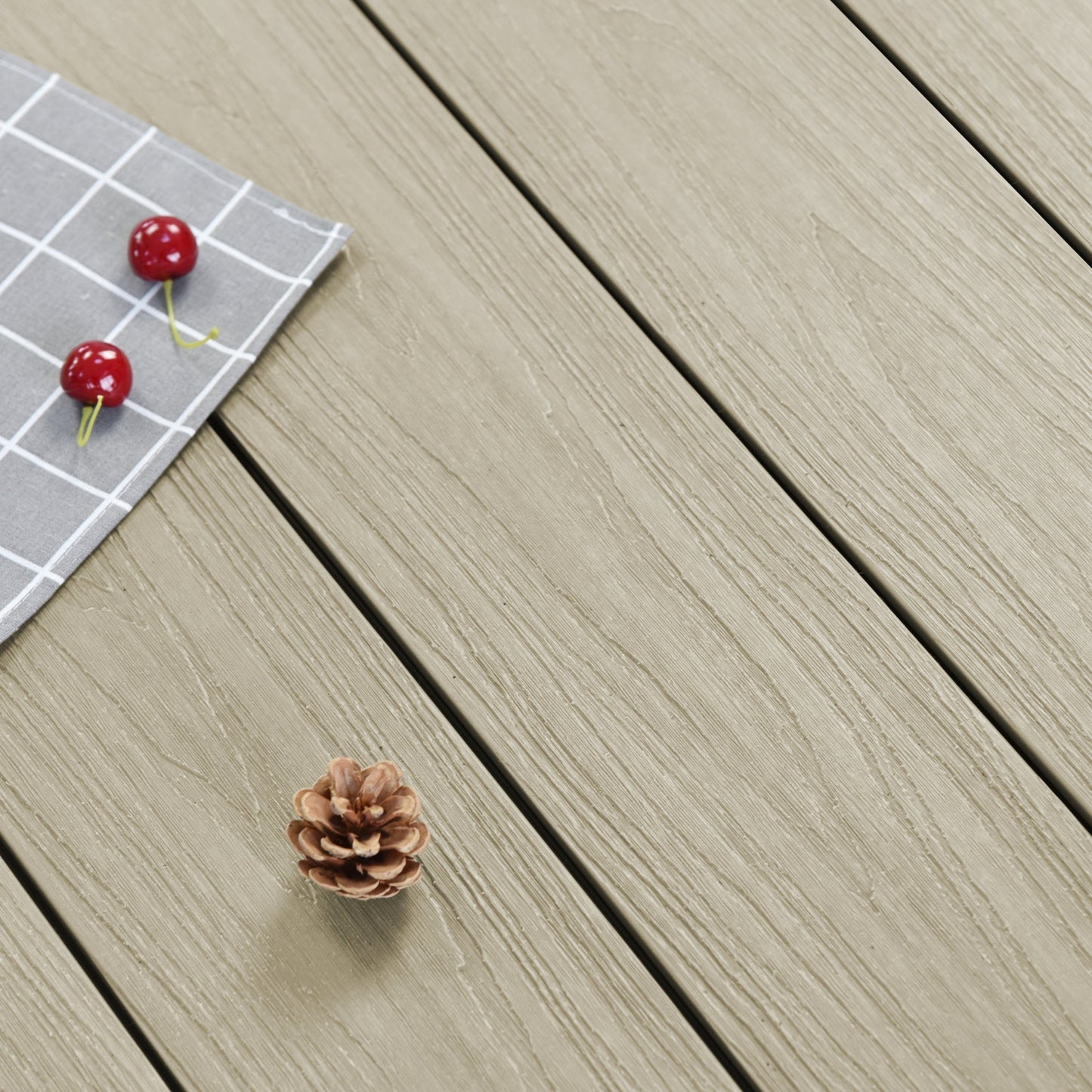 Co-Extrusion Duo Composite Decking Board 3.66m - Antique/Charcoal